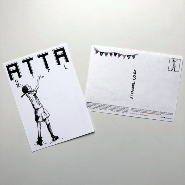 Atta Girl Postcard - Image 2